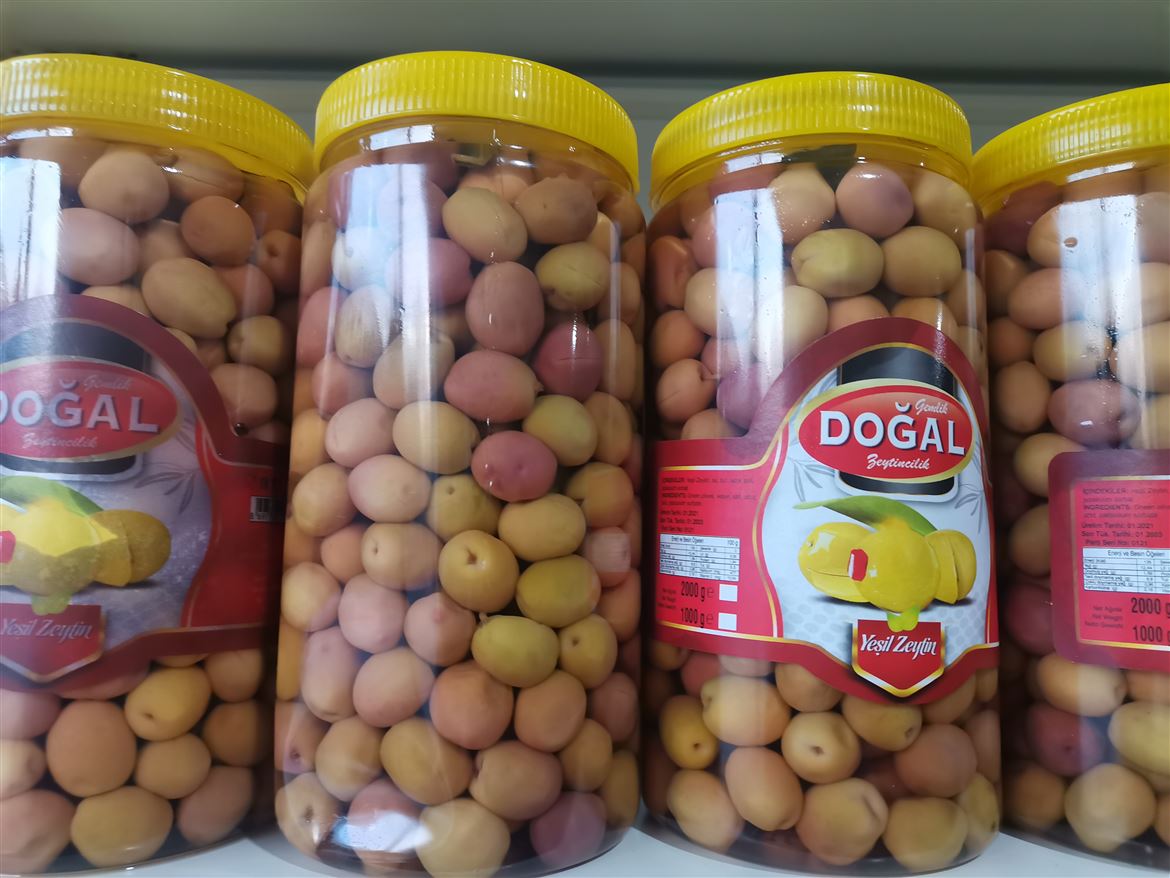 Doğal El Yapımı Gemlik Pembe Çizik